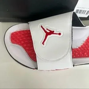 Jordan | Shoes | Nike Jordan Hydro V Retro Slides White Fire  display picture 1